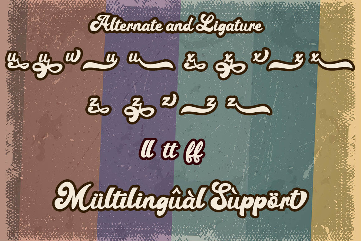 Antonio, a Script Font by Zaenal Studio (Photo 8 of 12)