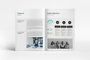 Simple Proposal Template I Canva, a Brochure Template by PixWork (Thumbnail 4 of 9)