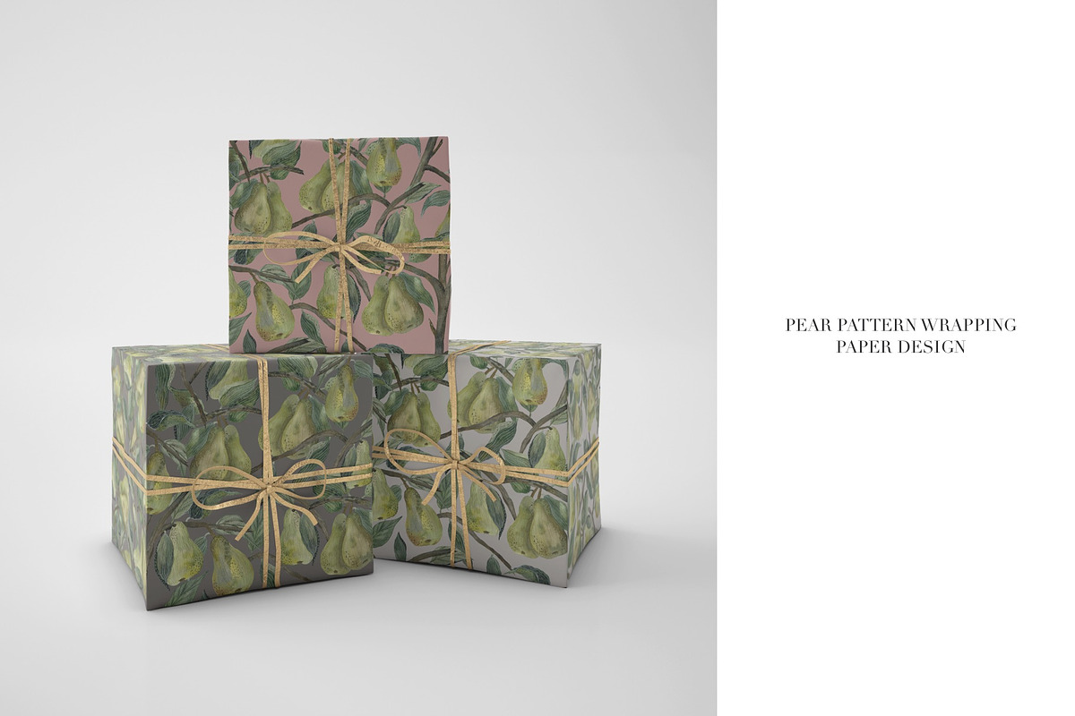 Pattern Pears, a Pattern Graphic by PASHKOVA (Photo 7 of 14)