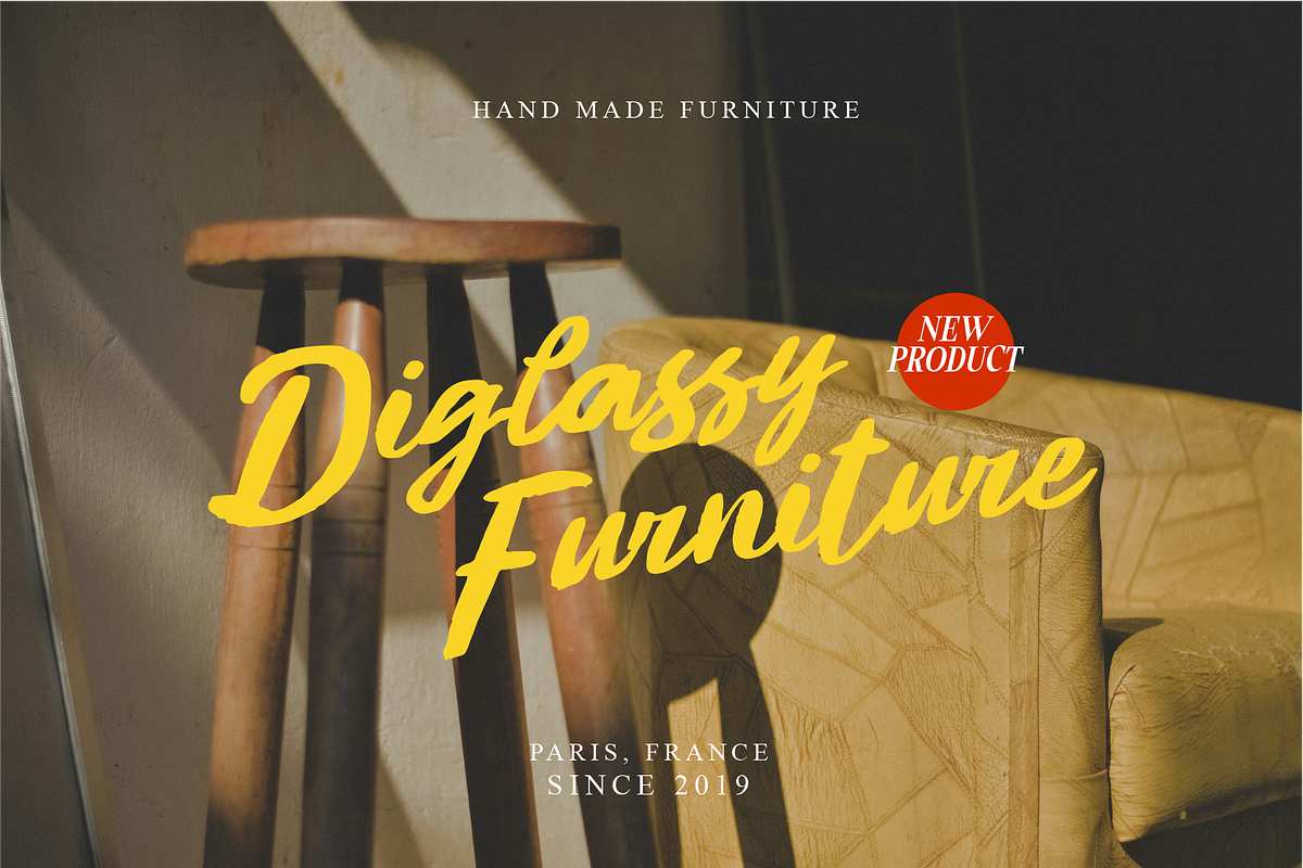Vintage Light Natural Handwriting, a Font by Ronny Studio (Photo 5 of 9)
