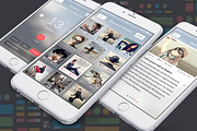 Mobile and Tablet UX UI kit 2, an UI Kit Template by Alireza Farzad (Thumbnail 9 of 11)