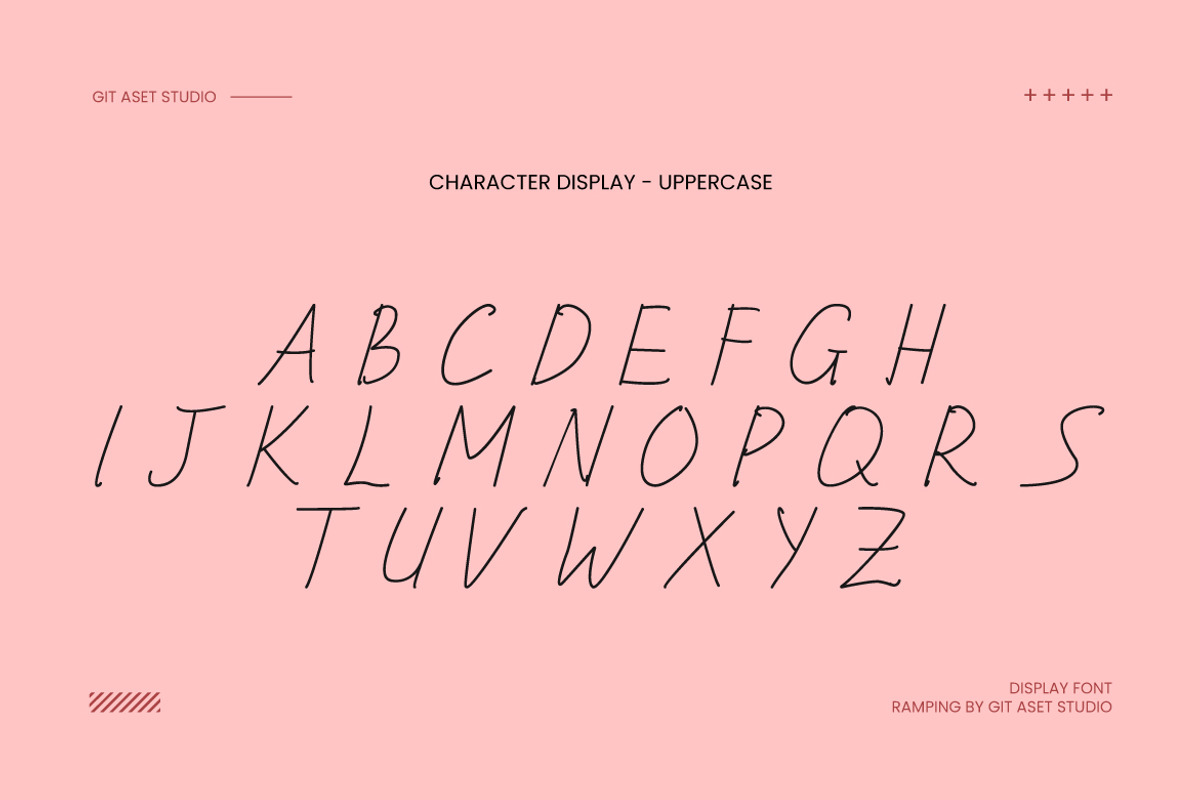 Ramping Handwritten Font, a Handwritten Font by gitasetstudio (Photo 2 of 6)