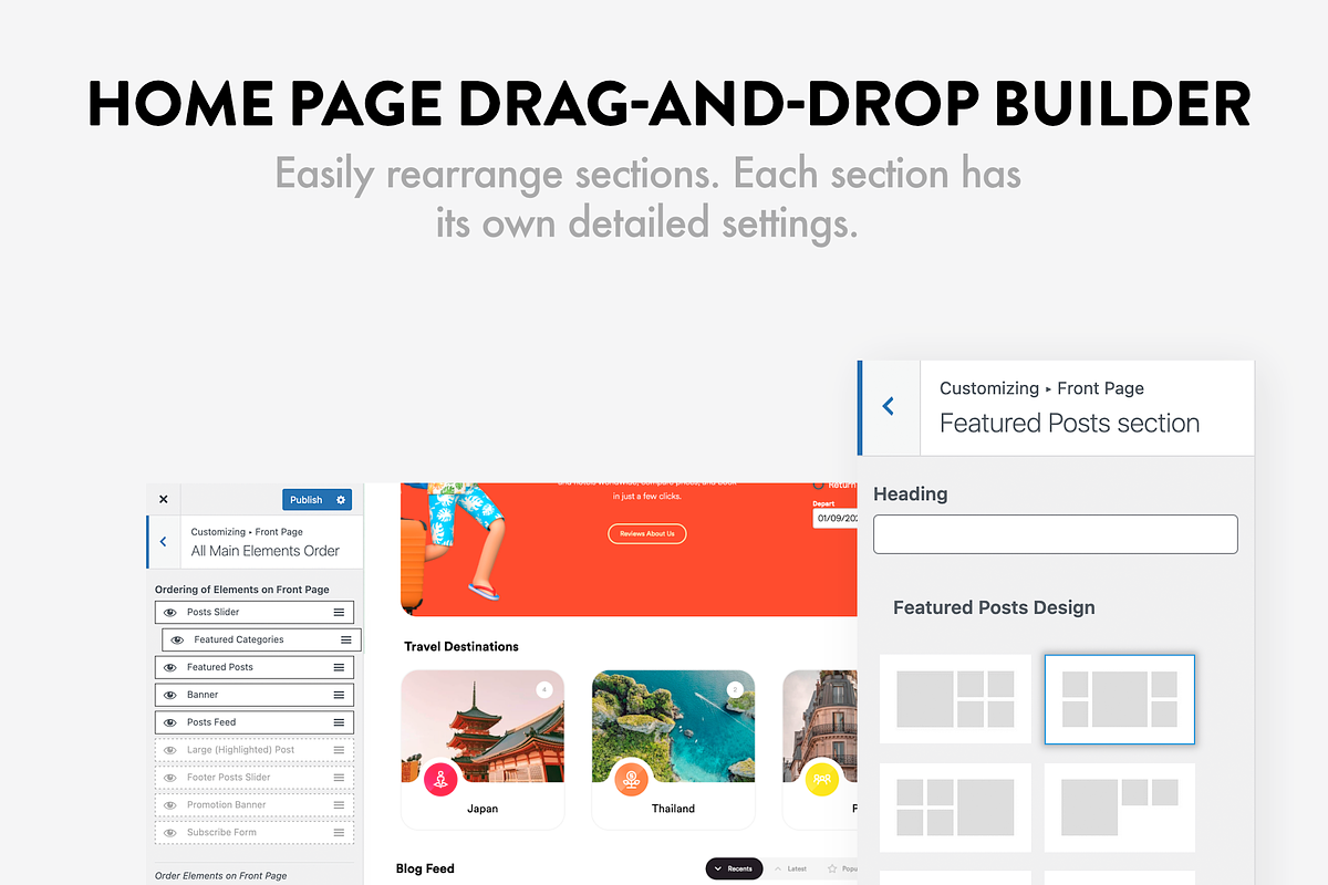 Travel Affiliate WordPress Blog, a WordPress Template by WordPressTheme (Photo 2 of 8)