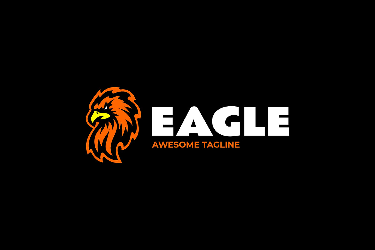 Eagle Mascot Logo Design, a Branding & Logo Template by Artnivora.Std