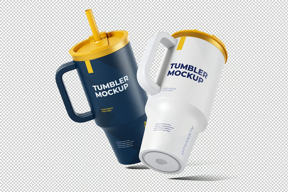 Customizable Tumbler Mockup, a Product Mockup by zpackcreative (Photo 3 of 3)