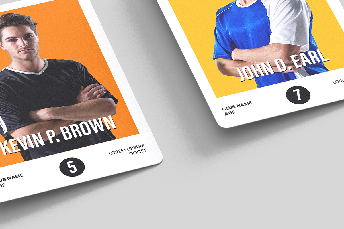 Trading Cards Mockup - 9 views, an Advertising Mockup by Illusiongraphic (Photo 16 of 19)