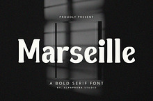 Marseille - Serif Font