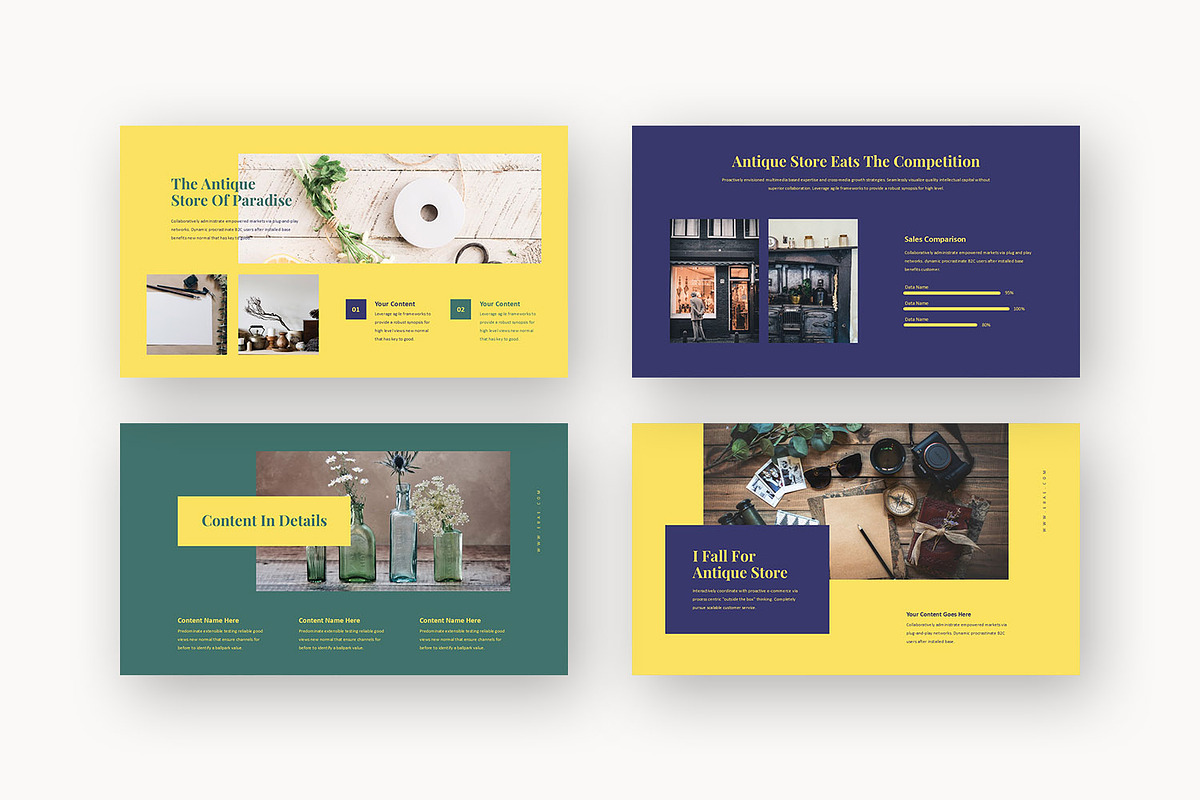 Ebae : Vintage Shop Keynote, a Presentation Template by Punkl Camp (Photo 11 of 16)