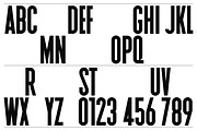 II Balfron: Display Sans Font Family, a Font by Increments Type Foundry (Thumbnail 11 of 13)