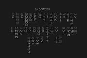 Simmetron Hi-Tech Futuristic Font, a Font by Alkinos (Thumbnail 3 of 7)