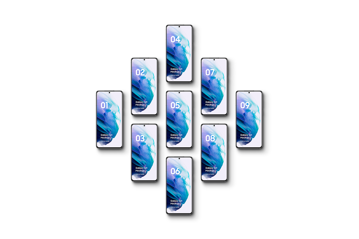 Galaxy S21 - 20 Mockups Scenes, an Android Mockup by Asylab (Photo 14 of 40)
