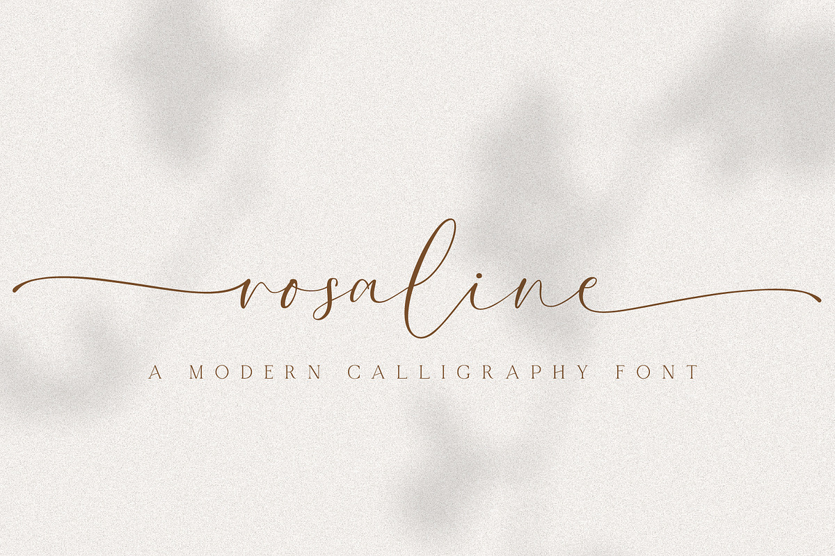 Rosaline A Delicate Script Font, a Script Font by Prestige Artsy Studio (Photo 1 of 9)