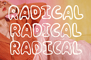 Wonderful Outlines - Painted Font, a Font by Studio Funshop by Kelli (Thumbnail 2 of 11)