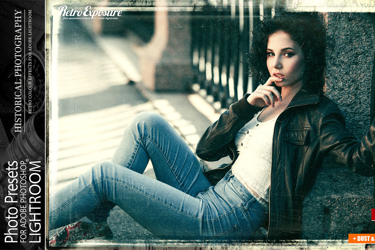 Presets for Lightroom Retro Exposure, an Action Add-On by Miracle_Design (Photo 50 of 51)