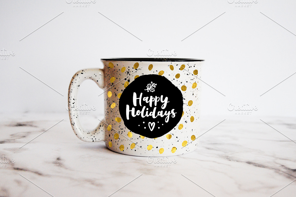 12 Merry Christmas Vector Set, a Decorative Illustration by Nina's Illustration Shop (Photo 4 of 7)