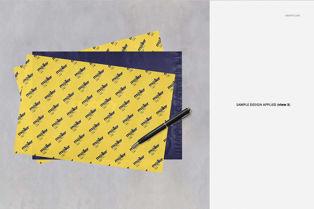 Wrapping Tissue Paper Mockup Bundle, a Pens & Pencil Mockup by creatsy5 (Photo 12 of 19)