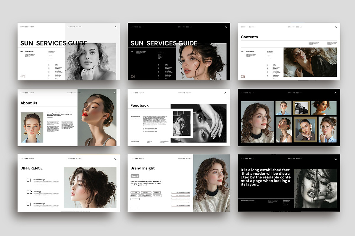 Services Guide, a Presentation Template by Alvi-Studio (Photo 2 of 7)