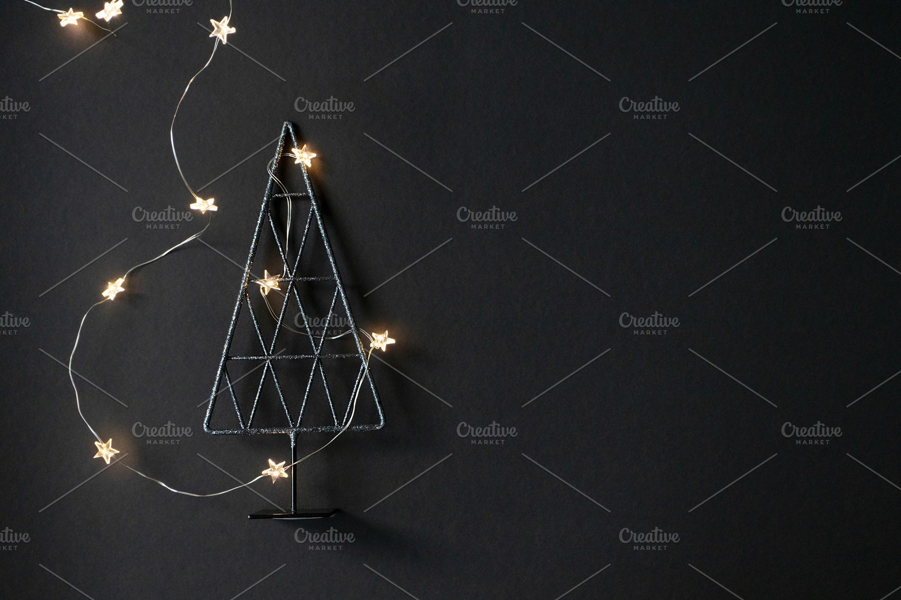 Christmas tree decor and lights, a Holiday Photo by Olha Kozachenko