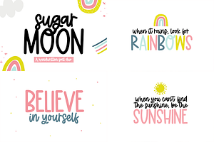 Spring Handwritten Font Bundle