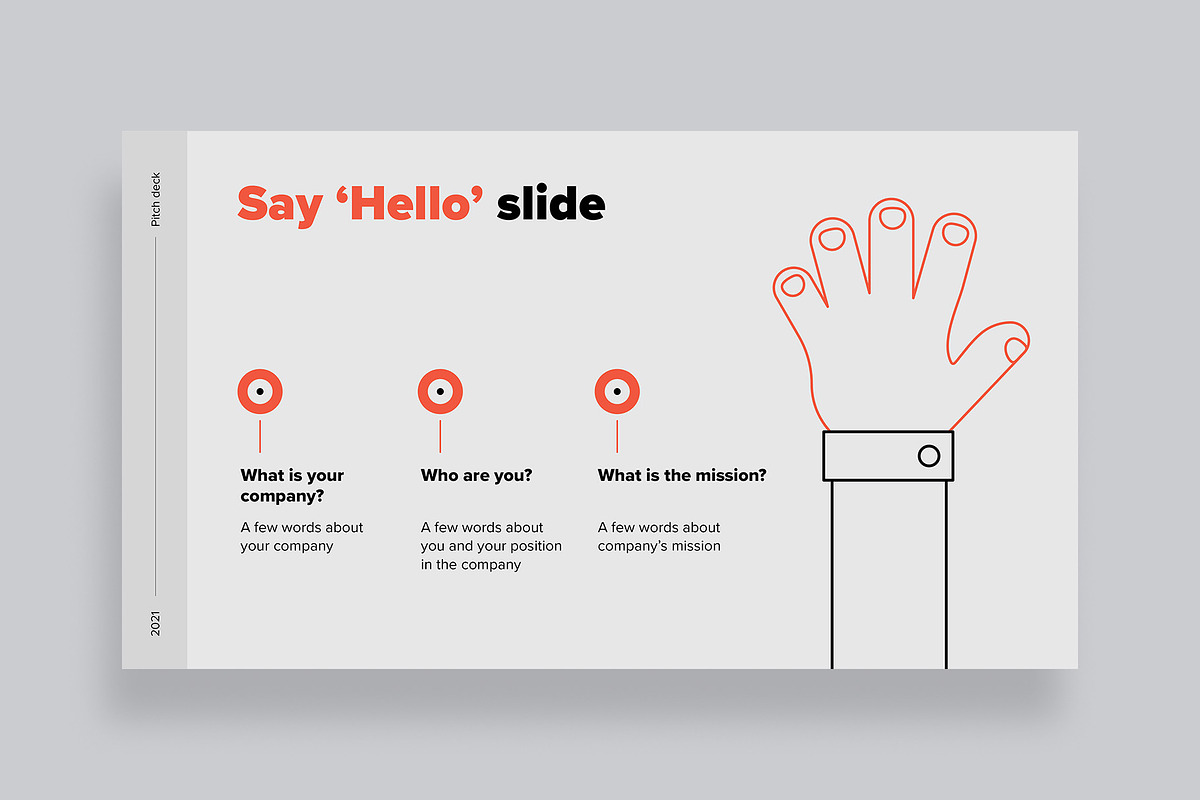 Modern Pitch Deck Presentation, a Presentation Template by Grafvish (Photo 4 of 7)