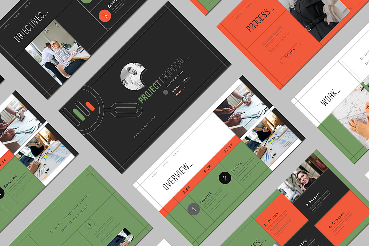 Project Proposal PowerPoint Template, a Presentation Template by White Graphic (Photo 7 of 9)
