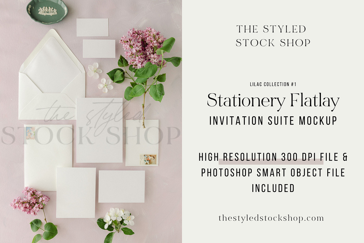 Lilac Collection Mockup #1, a Product Mockup by The Styled Stock Shop