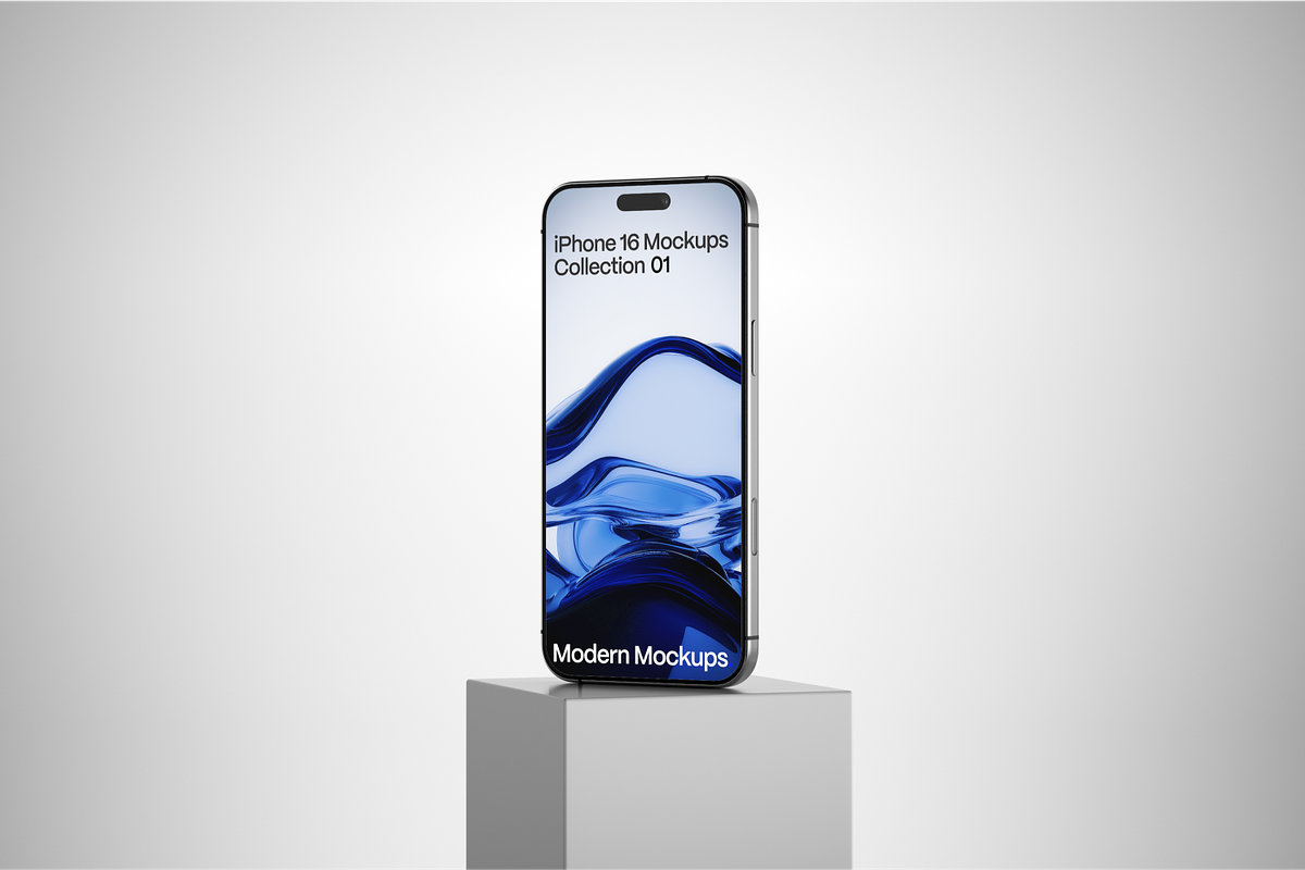iPhone 16 Mockup Pack, an iPhone Mockup by Modern Mockups (Photo 3 of 7)