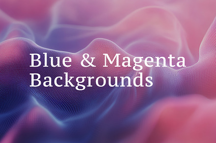 Blue and Magenta Backgrounds Pack