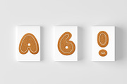 Christmas Cookies Alphabet [Vector], an Object Graphic by Chuhastock (Thumbnail 5 of 9)