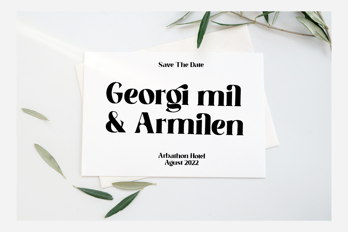 Flowchart, a Serif Font by Muksal Creative (Photo 9 of 10)