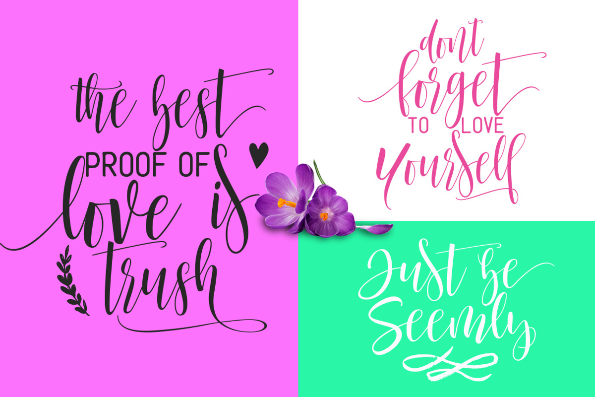 Mustache Script, a Script Font by joelmaker (Photo 4 of 11)