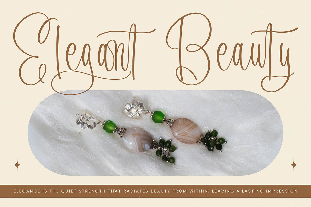 Evangeline Chalista Stylish Font, a Script Font by stylishtype.co (Photo 4 of 20)