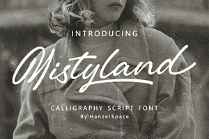 Mistyland - Calligraphy Script Font