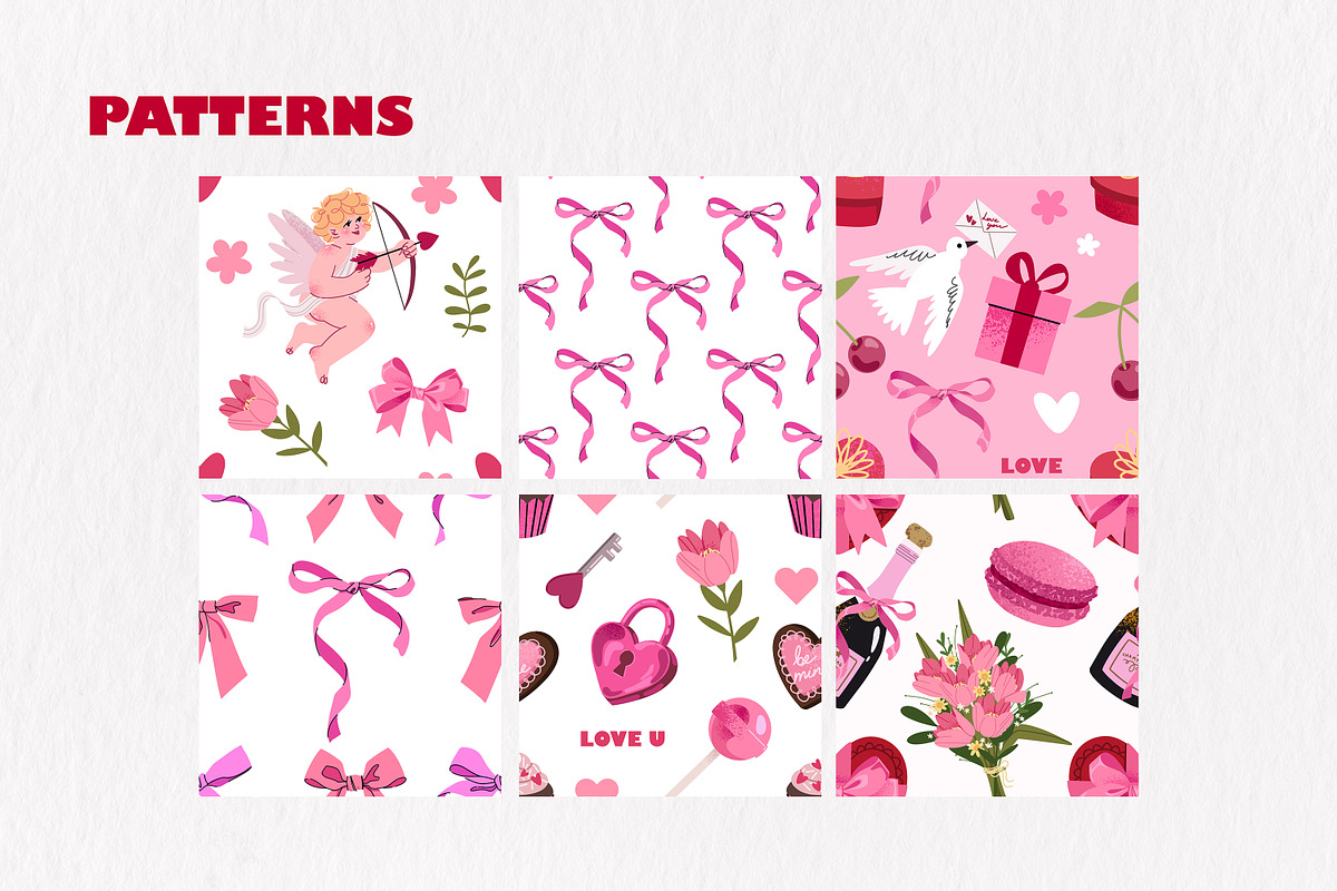 LOVE COLLECTION for Valentine's day, an Object Illustration by UnaAnya (Photo 8 of 8)