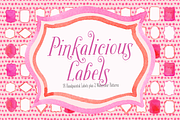Pinkalicious Labels, an Illustration by KLUGE+CO (Thumbnail 1 of 9)