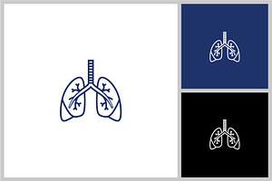 Vector Illustration of Human Lungs, a Healthcare Illustration by quadrazo