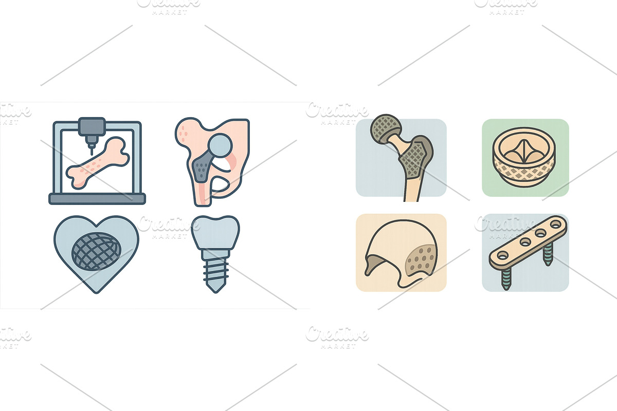 Modern orthopedic tools and, a Healthcare Illustration by ZinetroN