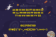 Astromeda - A Modern Space Kids Font, a Sans Serif Font by overlaytemplates (Thumbnail 4 of 5)