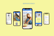 Colorful Squarespace 7.1 Template, a Squarespace Template by Row Creative (Thumbnail 5 of 10)