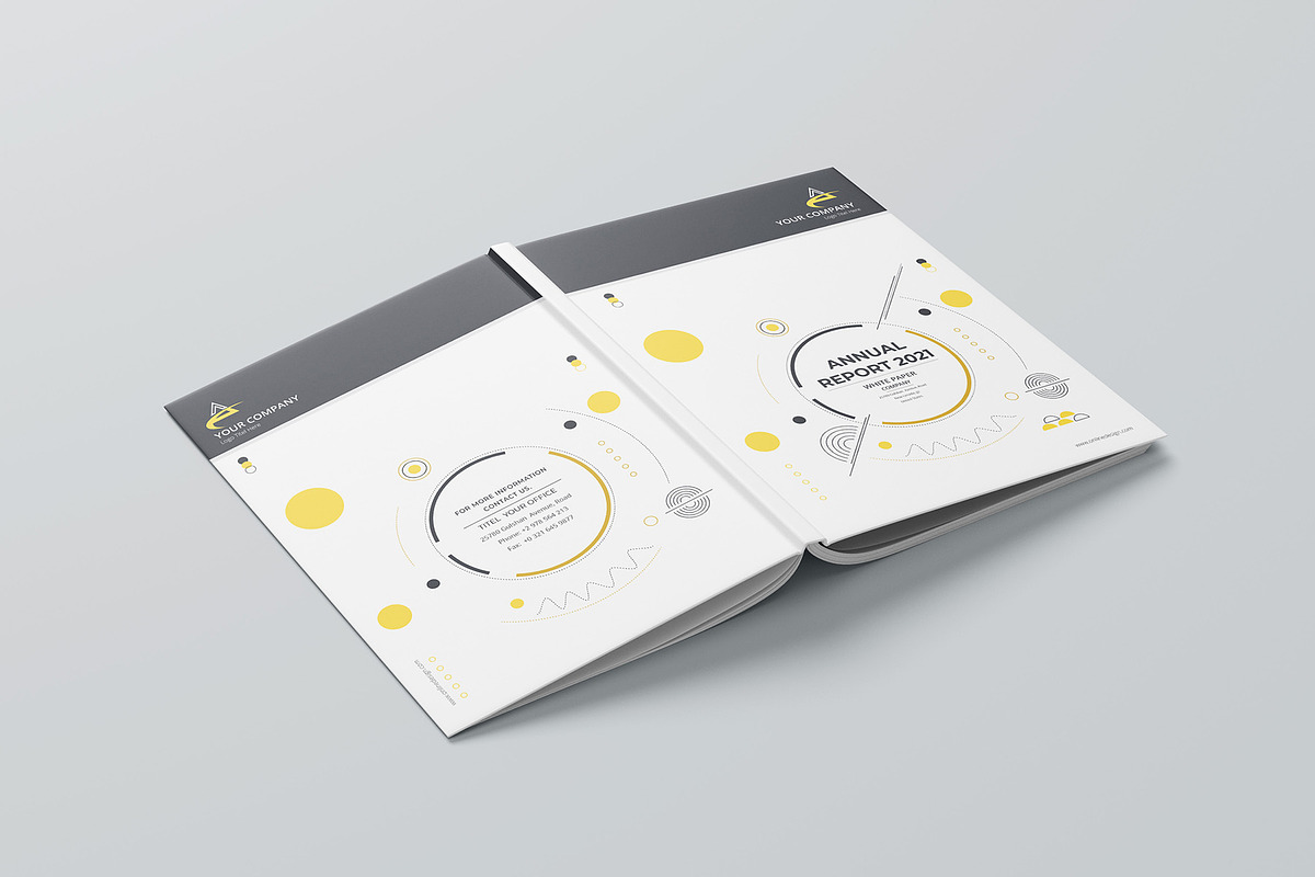 Annual Report Bundle | Word, indd, a Brochure Template by obayes (Photo 18 of 51)