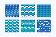 30 Seamless Wave Vector Patterns, a Pattern Graphic by wowpatterns (Thumbnail 6 of 6)
