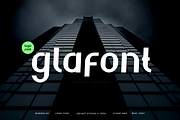 Glafont - Minimal Logo Font, a Sans Serif Font by Iqsiart Studio (Thumbnail 1 of 6)
