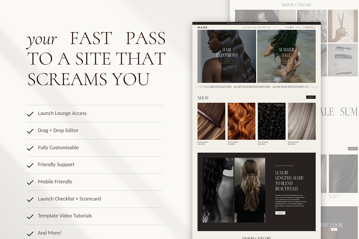 Hair Stylist Squarespace Template, a Squarespace Template by Candor Templates (Photo 16 of 20)