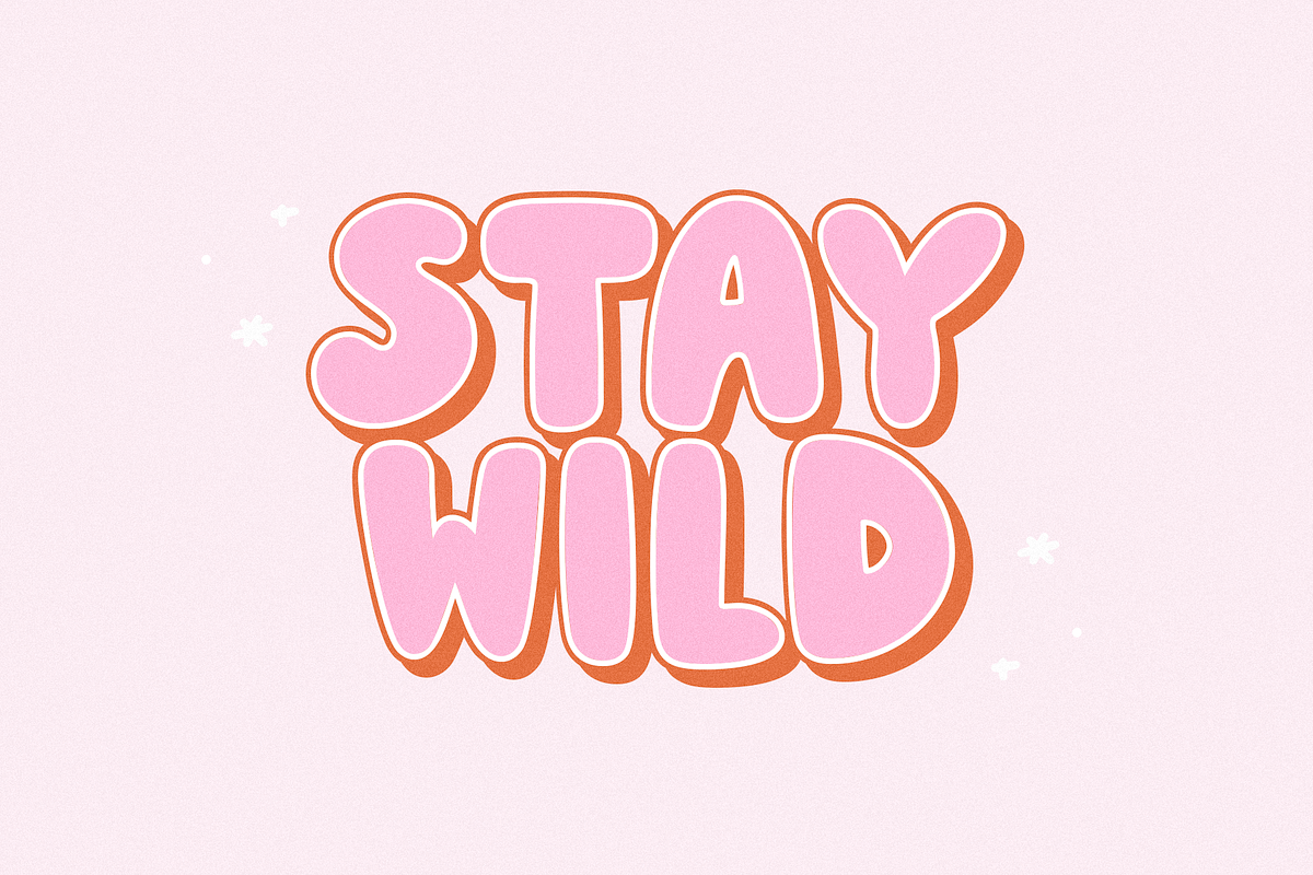 Wildside | Bubbly Handwritten Font, a Font by KA Designs (Photo 3 of 9)