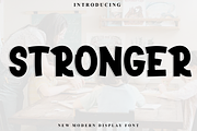 Stronger, a Script Font by FreshTypeINK (Thumbnail 1 of 8)