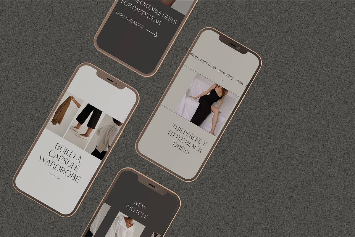 MODA - Instagram Templates for Canva, a Social Media Template by EnvolAgency (Photo 6 of 7)