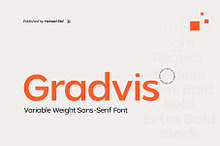 Gradvis Sans Serif Font (18 Fonts)