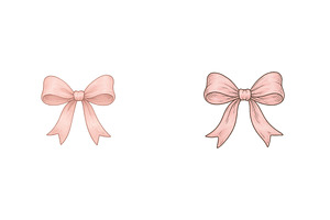 Creative pink ribbons for decorating, a Holiday Photo by ZinetroN