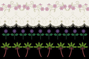 Embroidery Stitches & Motifs