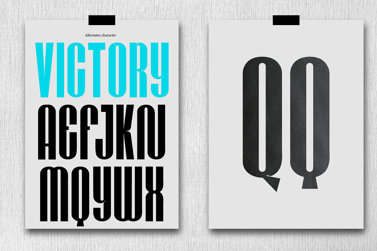 Hunga - Condensed Font, a Sans Serif Font by NuType (Photo 11 of 11)
